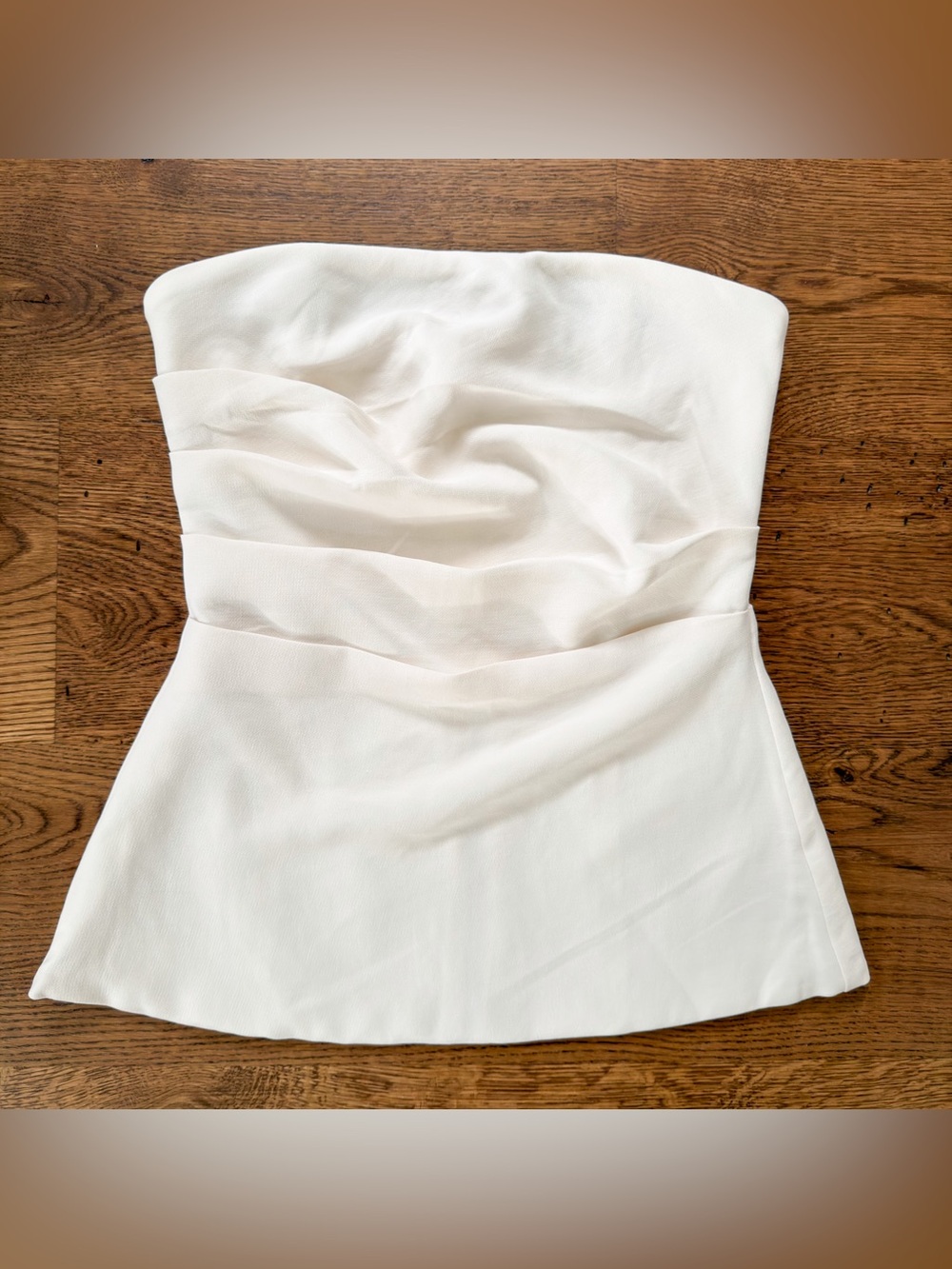 Aritzia Lilou Tube Top in Light Birch
